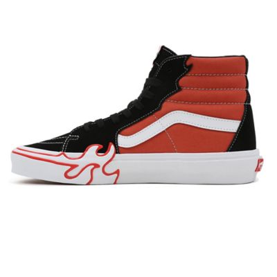 Flame vans high outlet top