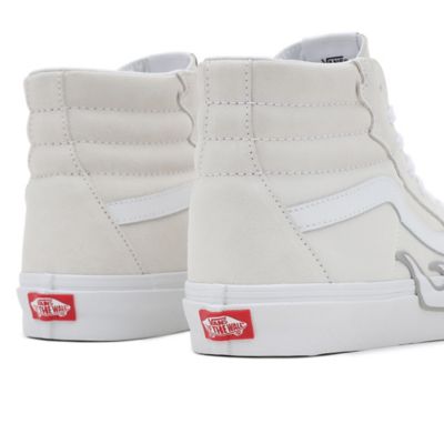 Vans high store tops all white