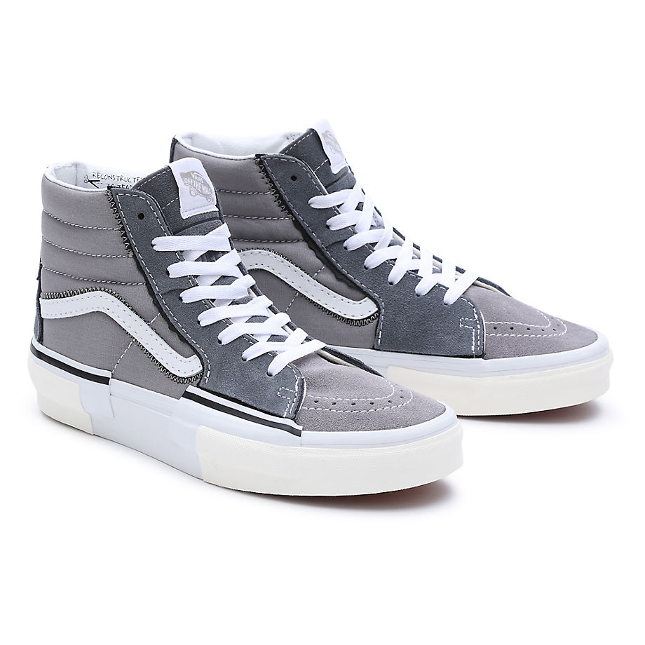 Vans Sk8-hi Reconstruct Shoes (grey) Men
