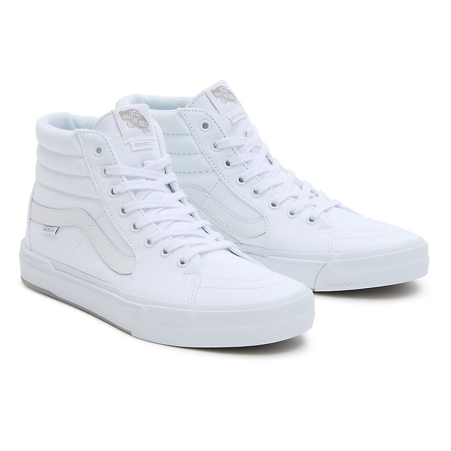 Vans Bmx Sk8-hi X Perris Benegas Shoes (white/grey) Men White