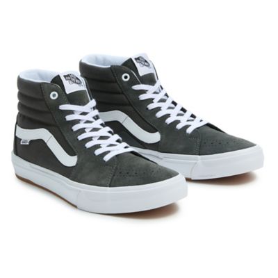 Grey vans best sale sk8 hi