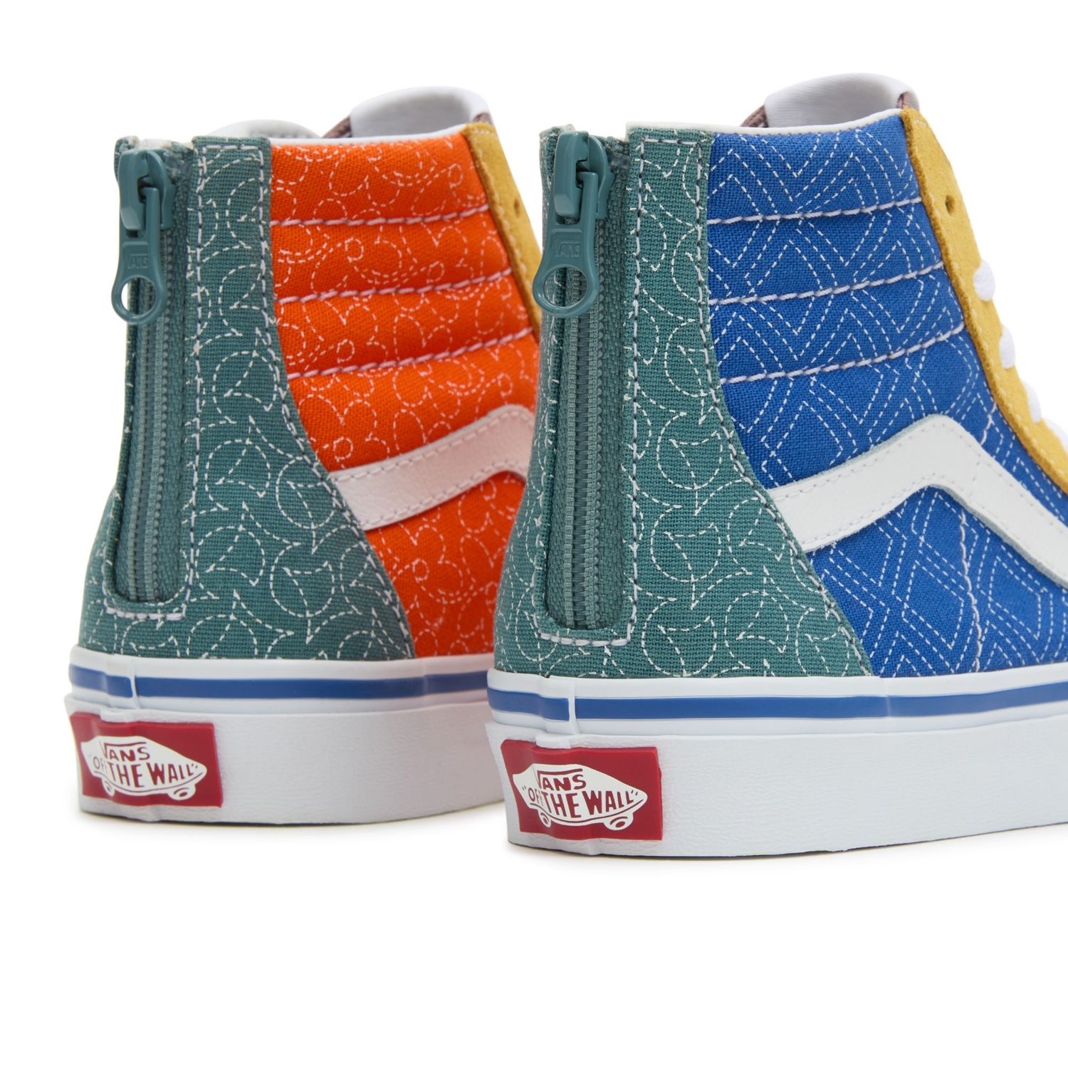 Vans patchwork high on sale top