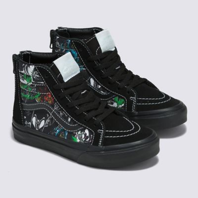 Disney x Vans Kids Sk8-Hi Zip Shoes (4-8 years) | Vans