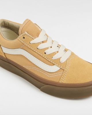 Vans old skool store enfant brun