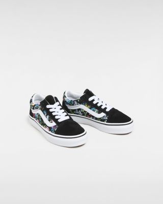 Vans old clearance skool rainbow floral