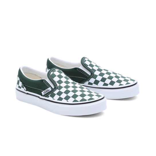 Kids Checkerboard Classic Slip-On Shoes (4-8 Years) | Vans