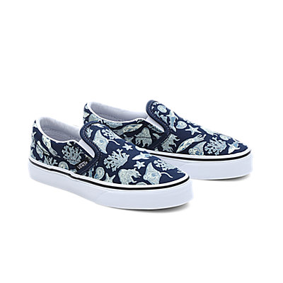Chaussures Classic Slip-On Glow Xray Ocean Enfant (4-8 ans)
