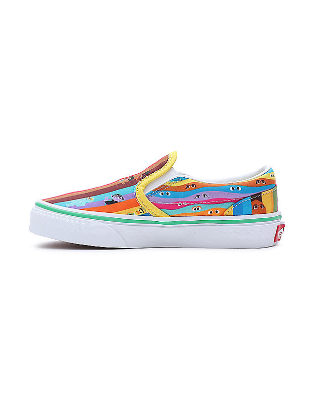 Zapatillas de niños Classic Slip-On Vans x Sesame Street (4-8 años) 4