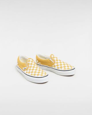 Vans slip on store bambino oro