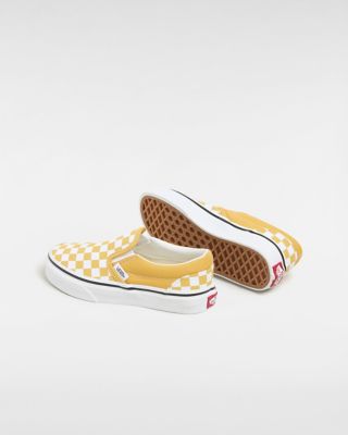 Vans slip shop on enfant jaune