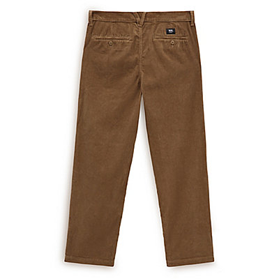 Authentic Chino Corduroy Loose Tapered Pleated Trousers 2