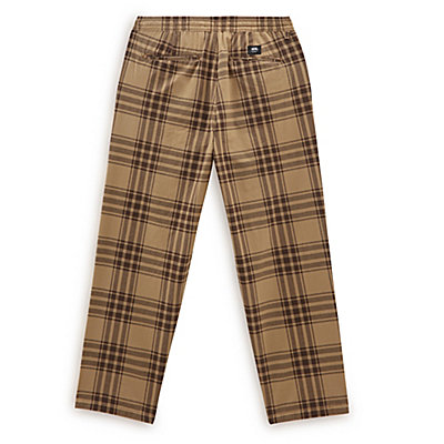 Range Plaid Baggy Tapered Trousers