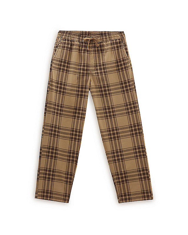Range Plaid Baggy Tapered Trousers 1