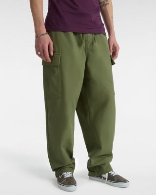  RANGE CARGO BAGGY TAPERED ELASTIC PANT, Black - men's  trousers - VANS - 44.80 € - outdoorové oblečení a vybavení shop