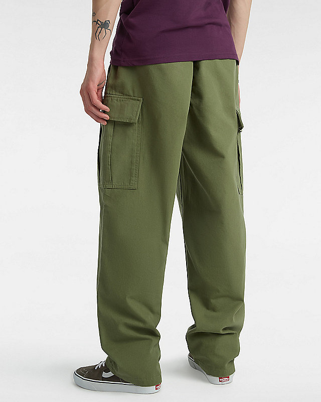Range Cargo Baggy Tapered Elastic Trousers 4