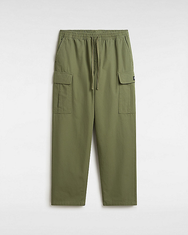 Range Cargo Baggy Tapered Elastic Trousers 1