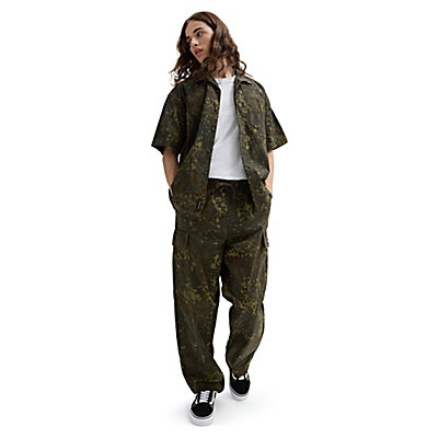 Range Cargo Baggy Tapered Elastic Trousers 2