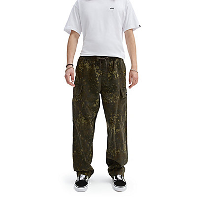 Range Cargo Baggy Tapered Elastic Trousers 1