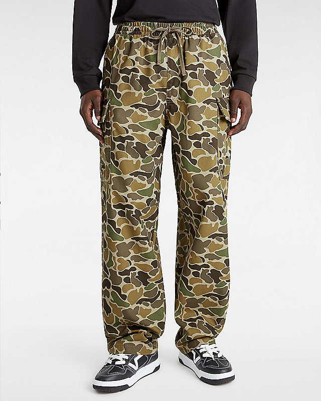 Range Cargo Baggy Tapered Elastic Trousers 3