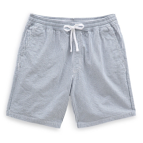 Pantalones+cortos+de+sirsaca+con+cintura+el%C3%A1stica+y+corte+holgado+Range