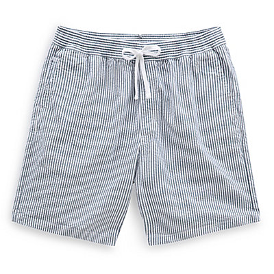 Pantalones cortos de sirsaca con cintura elástica y corte holgado Range