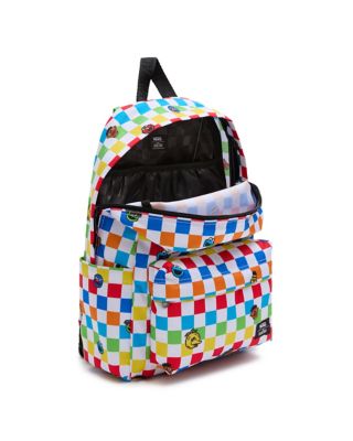 Vans best sale rainbow backpack