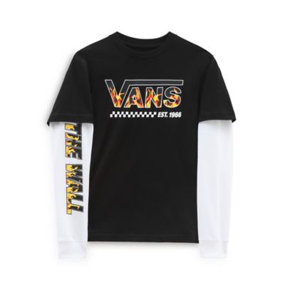 Vans flame outlet t shirt