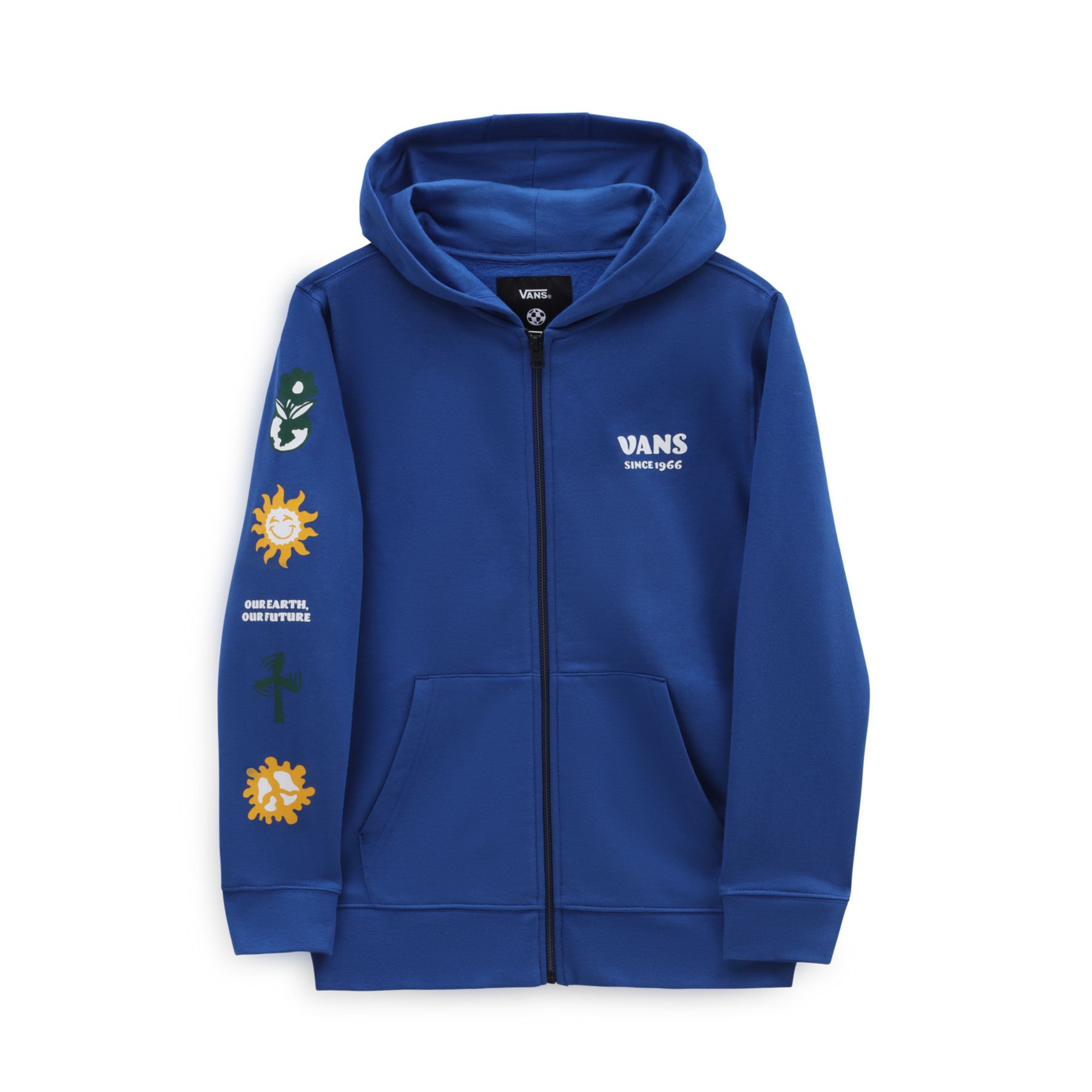 Blue store vans hoodie