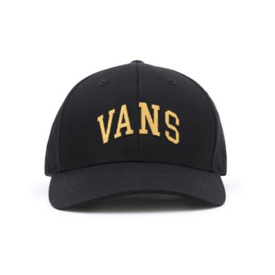 Vans Logo Structured Jockey Hat | Black | Vans