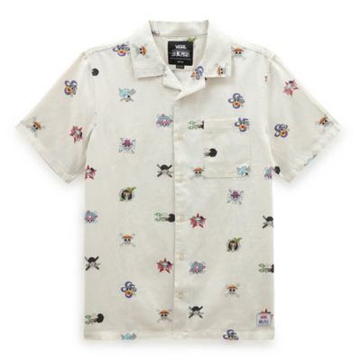 Blusa camisera Vans manga corta para mujer