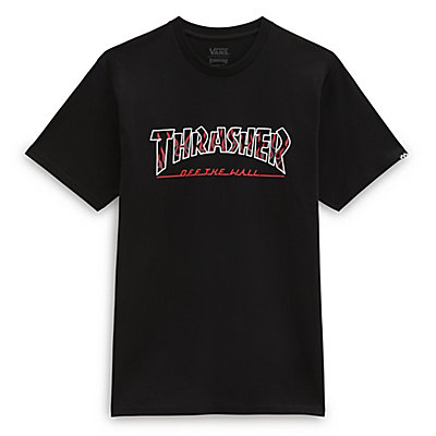 Camiseta Logo Off The Wall Vans x Thrasher