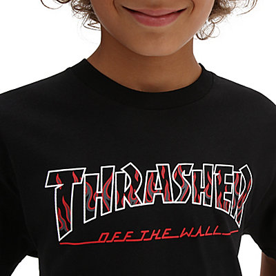 Jungen Vans x Thrasher Kids Logo T-Shirt (8-14 Jahre)