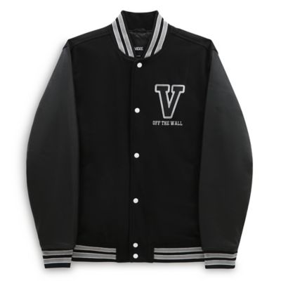 League Varsity Jacket | Black | Vans