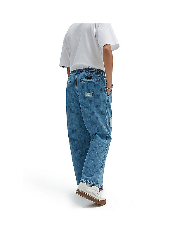 Spodnie jeansowe Mended Check Range 3