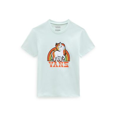 Unicorn Rainbow Crew Tee voor meisjes (8-14 jaar) | Vans