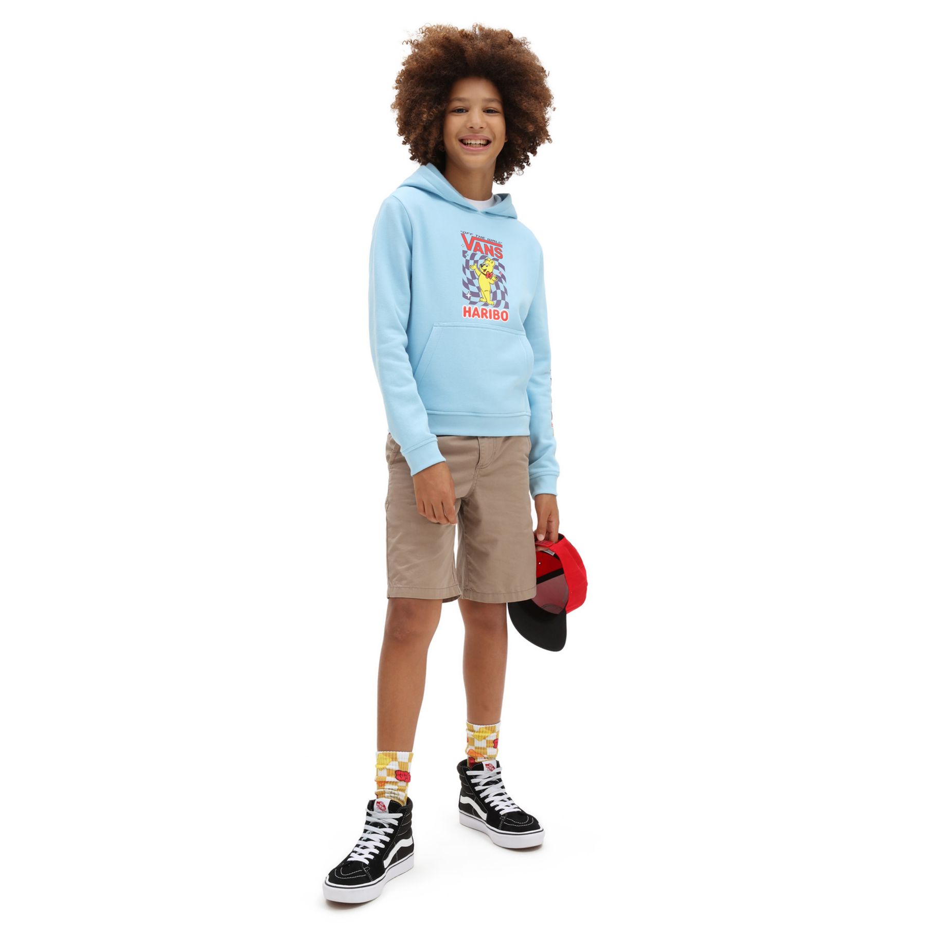 Vans baby blue clearance hoodie