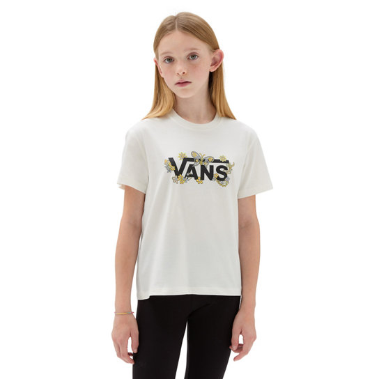 Camiseta de cuello redondo Trippy Floral de niñas (8-14 años) | Vans