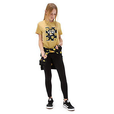 Girls Sunflower Animal Box Crew T-Shirt (8-14 Years) 2