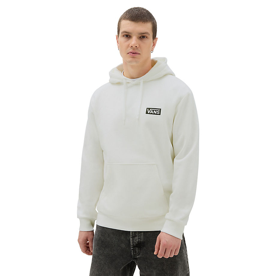 Vans Relaxed Fit Pullover Hoodie (marshmallow) Men White