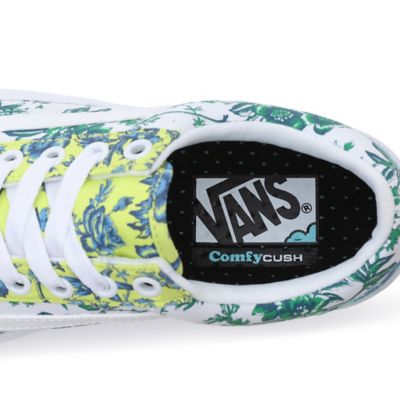 Floral print deals vans