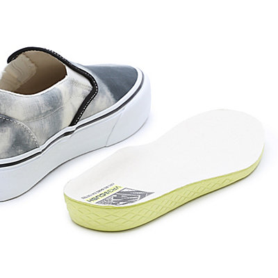 Zapatillas con diseño de lavado con lejía Slip-On VR3 8