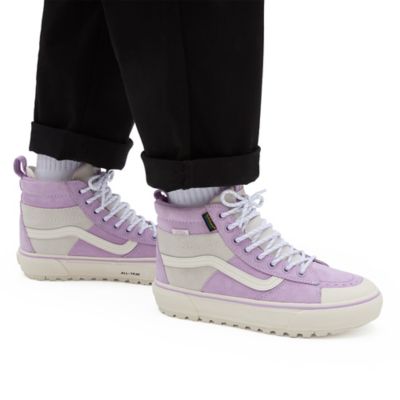 Purple vans hot sale high tops