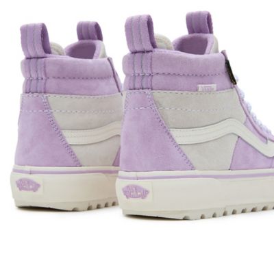 Vans lilac hot sale shoes