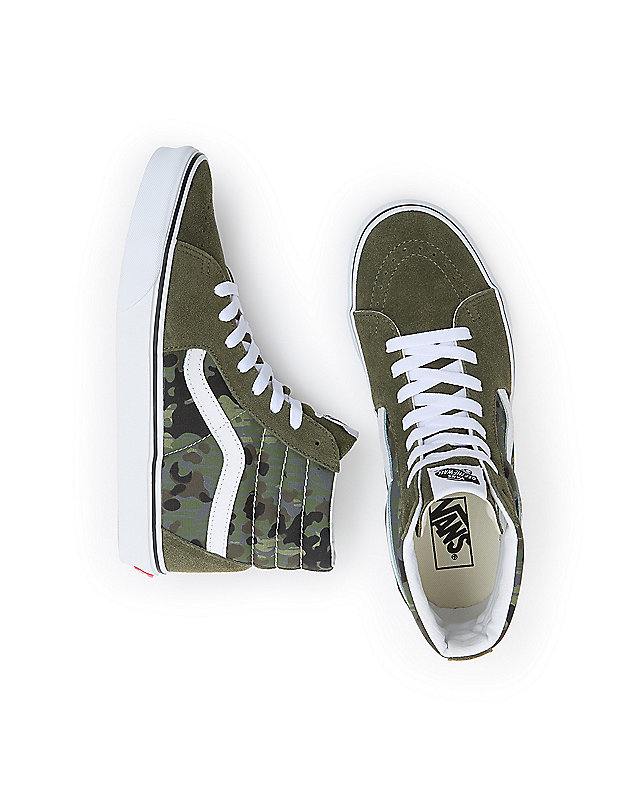 Sk8-Hi Shoes | Green, Grey | Vans
