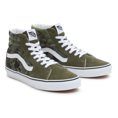 Sk8-Hi Shoes | Green, Grey | Vans