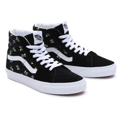 Floral Sk8-Hi Shoes | Black | Vans