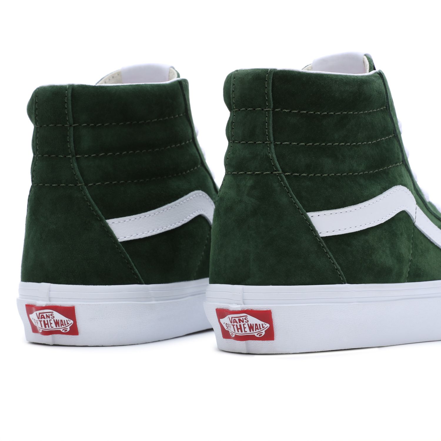 Vans montantes online vertes