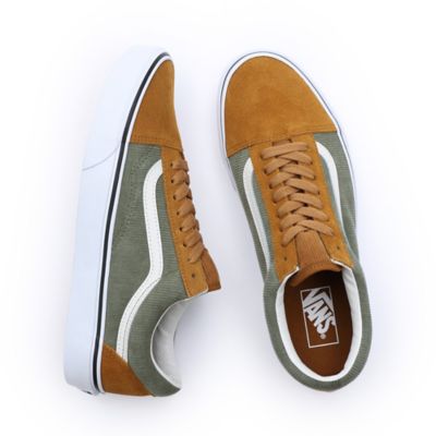 Vans old school deals olive