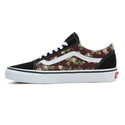 California floral vans slip 2024 on