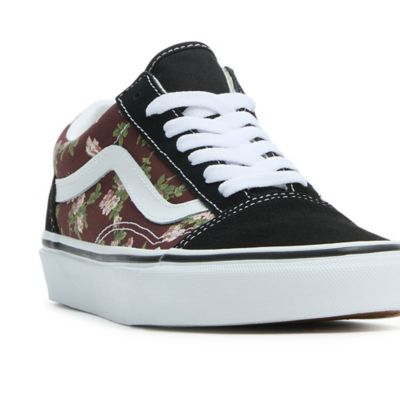 Vans old best sale school floral